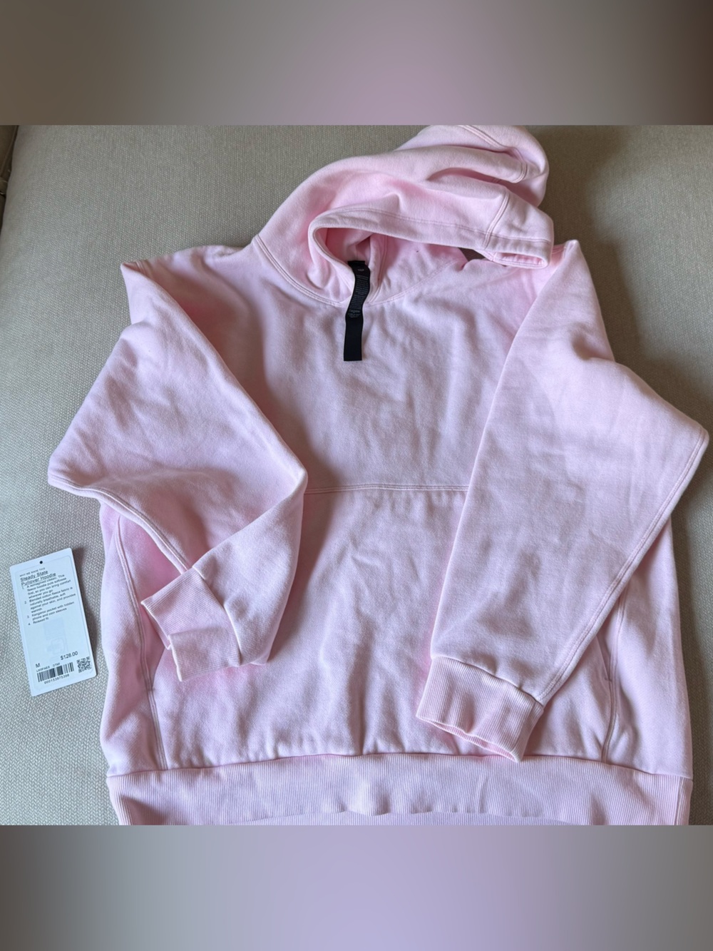 Lululemon Men’s Steady State Hoodie Strawberry Milkshake